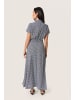 Soaked in Luxury Kleid SLArjana Feminine Form in Nightsky w White Dots