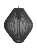Beliani Pendelleuchten ALME in Schwarz - (W) 30 x (H) 92 x (L) 30 cm