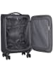 D&N Travel Line 9204 4 Rollen Kabinentrolley 55 cm schwarz