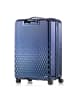Pack Easy Flow 4 Rollen Trolley L 75 cm mit Dehnfalte moroccan blau