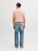 Jack & Jones Gestricktes Polo in Misty Rose