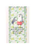 Mr. & Mrs. Panda Gartenlaterne Pinguin mit Kind mit Spruch in Transparent