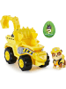 Spin Master PAW PATROL Dino Rescue Rubbles Basis Fahrzeug + Figur Rückzieh-Mechanismus 3+