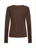 soyaconcept T-Shirt SC-HELLE in 6910C NAVY COMBI