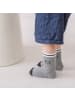 MUNADUNA 5er-Pack Kinder­socken mit Mondbär-Motiv in Rauchgrau