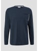 s.Oliver T-Shirt langarm in Blau