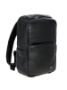 BRIC`s Torino Daypack Leder 37 cm Laptopfach in black