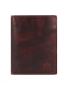 Greenburry Rugged Geldbörse RFID Schutz Leder 12.5 cm in brown