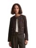 Marc O'Polo Lederjacke regular in Dark Coffee