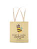 Mr. & Mrs. Panda shopping bag Hummel flauschig mit Spruch in Gelb Pastell