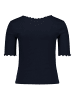 Zero  Halbarm-Shirt mit Raffung in Deep Sky