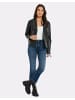 Threadbare Bikerjacke THB Harpers PU Biker Jacket in Black