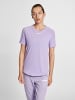 Hummel Hummel T-Shirt Hmlmt Yoga Damen Atmungsaktiv Leichte Design in LAVENDER