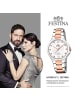 Festina Analog-Armbanduhr Festina Boyfriend silber, rosé mittel (ca. 34mm)