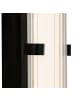 Licht-Erlebnisse Wandlampe EEK G (B)9 x (H)63 cm in Schwarz Klar/Transparent