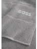 HUGO BOSS home Badetuch PLAIN in CONCREN