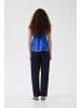InWear Kurzarm-Bluse DallyIW Gerade Passform in Greek Blue