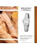 Regent Armbanduhr-Analog silber klein (ca. 29mm) Regent Metallarmband