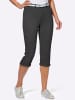 WITT WEIDEN Caprijeans in schwarz
