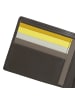 DuDu Geldbörse Leder 12.5 cm in coffee brown
