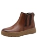 Tamaris WIDE FIT Chelsea Boot in COGNAC NAPPA