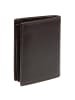 The Chesterfield Brand Hanson Nappa - Geldbörse 5cc 13 cm RFID (schwarz) in braun