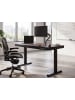Beliani Höhenverstellbarer Schreibtisch KENLY in Schwarz - (W) 120 x (H) 72 x (L) 60 cm