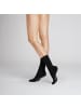 Hudson Socken Relax Cotton druckfreier Bund in Black