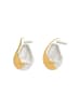 Elli Ohrringe 925 Sterling Silber in Zweifarbig