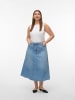 Vero Moda Jeansrock in Light Blue Denim
