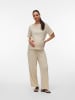 Vero Moda Hose mit weitem Beinschnitt in Pumice Stone 1