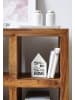 FineBuy Bücherregal in Braun / Sheesham / 82x34x82