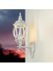 Licht-Erlebnisse Außen Wandlampe EEK F (B)15.5 x (H)54 cm in Weiß
