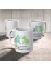 Mr. & Mrs. Panda Becher Frosch Liebe mit Spruch in Weiß