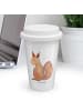 Mr. & Mrs. Panda Thermobecher Einhorn Glauben ohne Spruch in Weiß