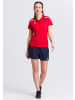 erima Liga 2.0 Poloshirt in rot/dunkelrot/weiss