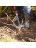 EASYmaxx Spaten- & Wurzelsäge 114cm grau/rot  grau