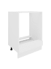 VCM  Ofenschrank Breite 60 cm Herdschrank Küche Esilo in Weiß