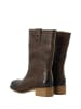 Cashott Stiefel CSVILMA in Dark Brown