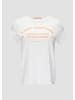 QS T-Shirt in 01D0_weiß