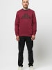 Kappa Sweatshirt Airvit in Red Dahlia