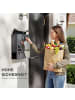 HOMCOM Briefkasten in Dunkelgrau 37L x 10B x 37H cm