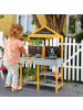 COSTWAY Matschküche Kinder Outdoor 69 x 36 x 110 cm in Blau