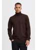 BLEND Strickpullover BHBruton V-neck in Braun