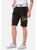 Cipo & Baxx Shorts in schwarz