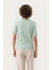 PART TWO T-Shirt kurzarm RatanaPW Gerade Passform in Cameo Green