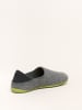 Gottstein Hausschuh Wool Slip-On in grey/green