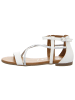 Tamaris Riemchensandalette in weiss