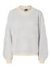 Pieces Strickpullover in Whitecap Gray 2