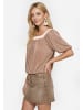 IZIA Women Blouse in TAUPE